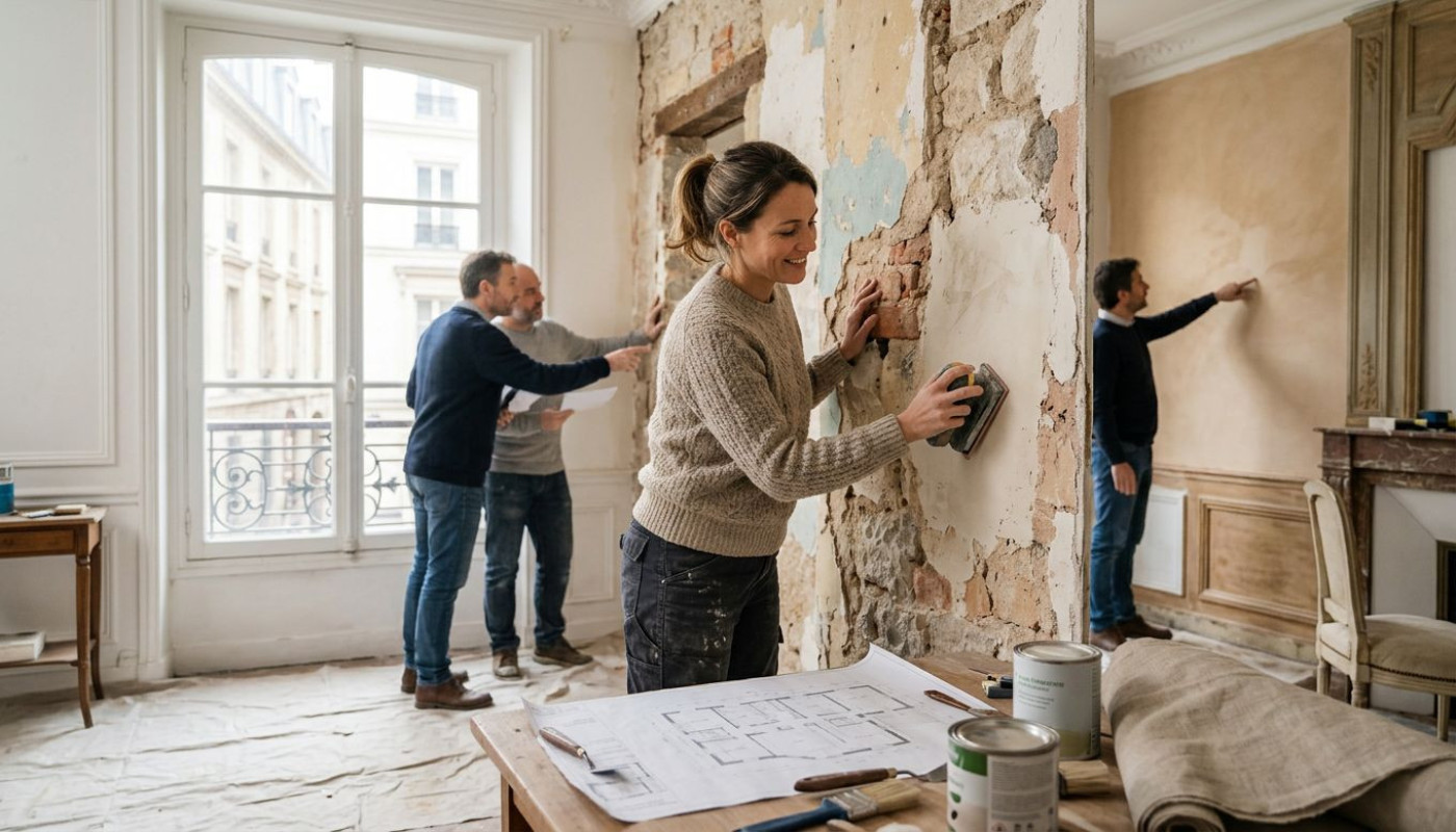 Des murs fatigués à la renaissance : récit d’un projet clé en mains