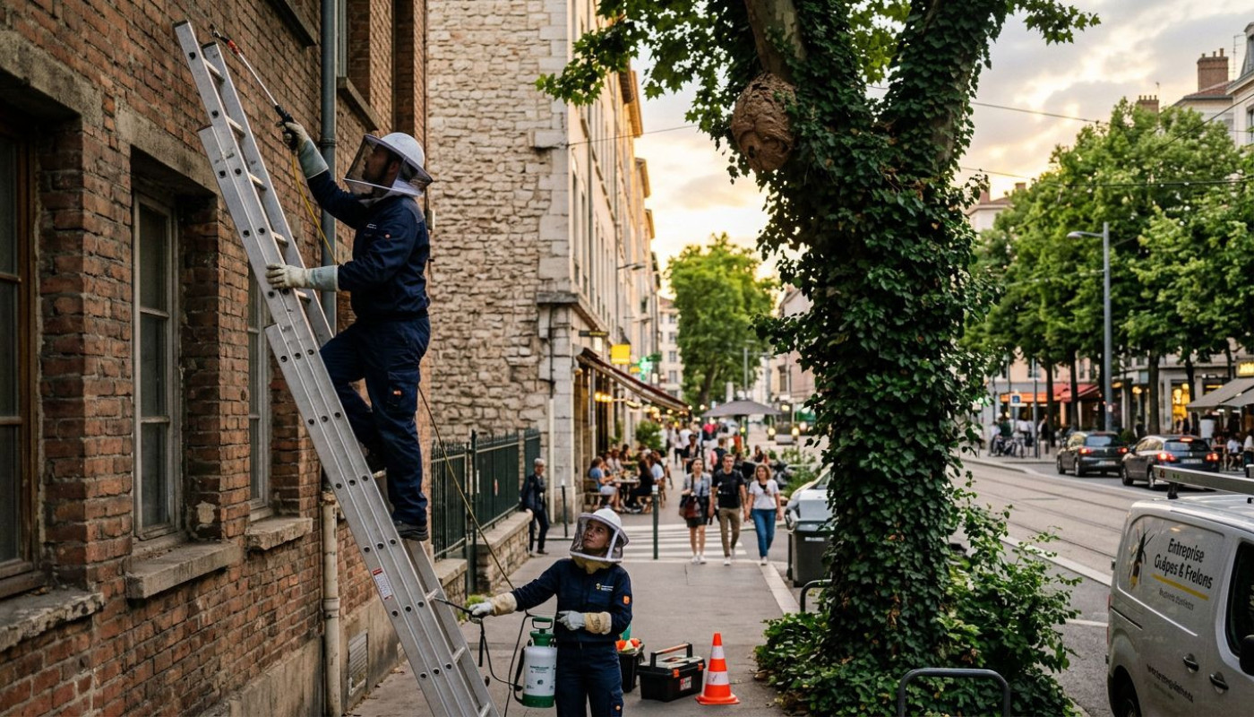 Entreprise guêpes frelons : dans l'ombre des écosystèmes urbains en mutation