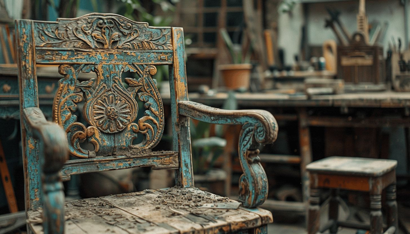 Récupération et transformation de meubles anciens pour une déco vintage et écoresponsable